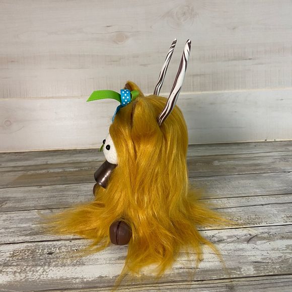 🚫SOLD🚫 Highland Coo Cow Gnome Scottish Handmade Decor Farmhouse Polka Dot Daisy - Picture 7 of 11